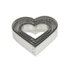 Crinkle Cookie Cutter Heart Set of 5